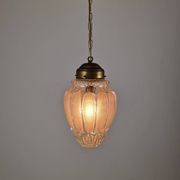 Italian Mazzega Murano Glass Pendant Lamp, 1970s
