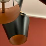 Danish chandelier by Jo Hammerborg for Fog & Morup, 1960