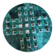 Solitaire game in malachite