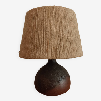 Sandstone lamp from the 70s/80s