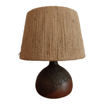 Sandstone lamp from the 70s/80s