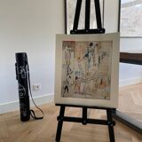 Jean Michel Basquiat (1960-1988), Leonardo da Vinci’s Greates Hits, 1982, Copyright Estate of Jean Michel Basquiat, Licensed by Artestar New York, Printed in UK