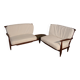 corner sofa by Guillerme et Chambron 1960