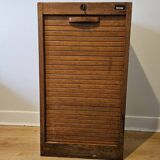 Wooden curtain file cabinet