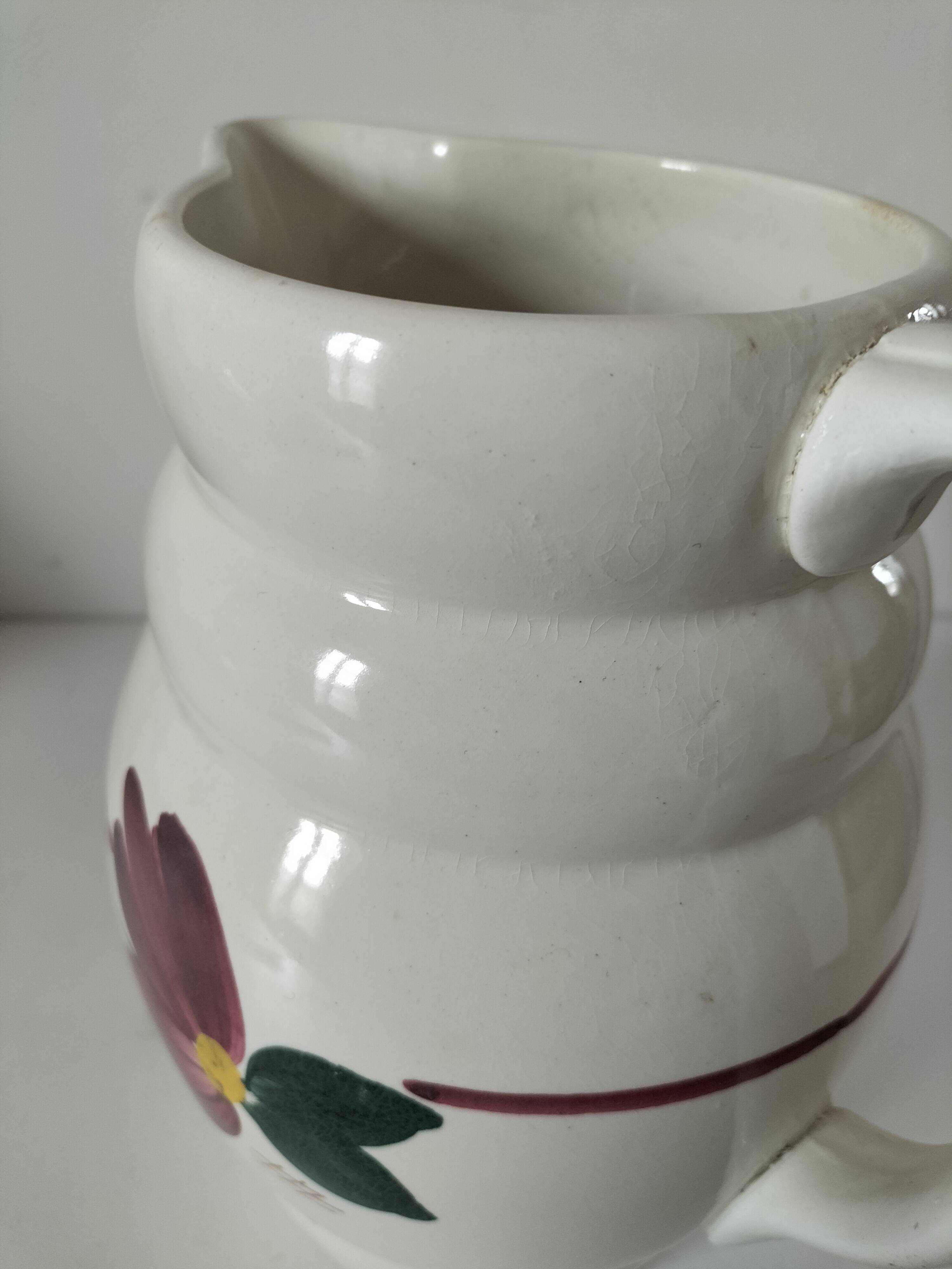 Large vintage Longchamp pitcher