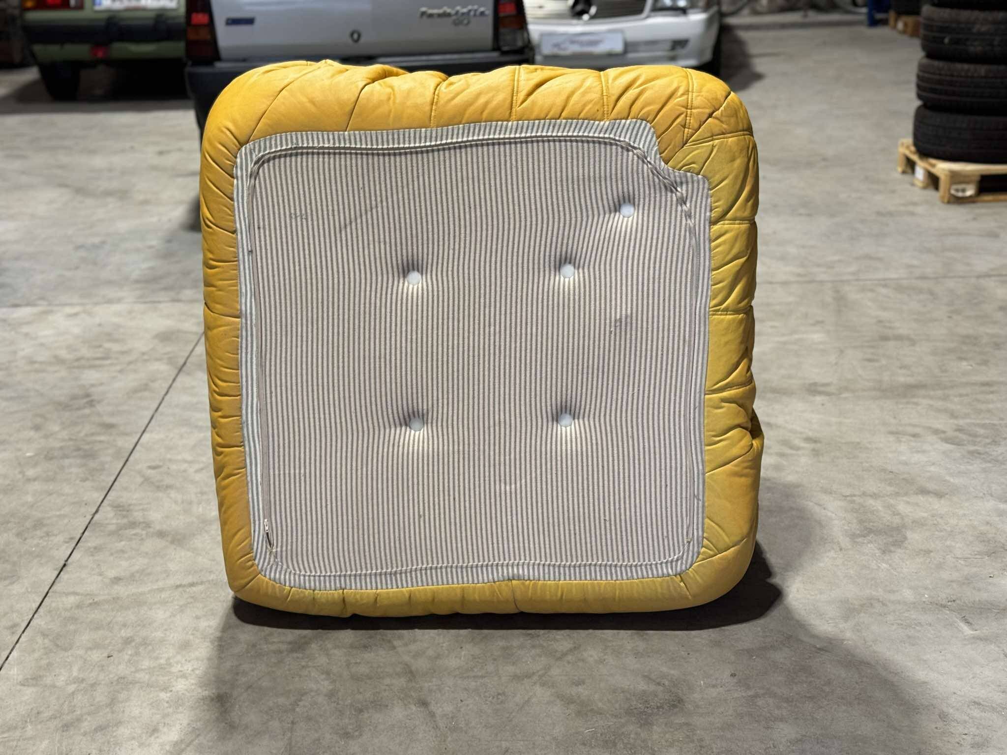 Togo - ligne roset - yellow leather