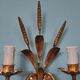 Wheat ears sconce