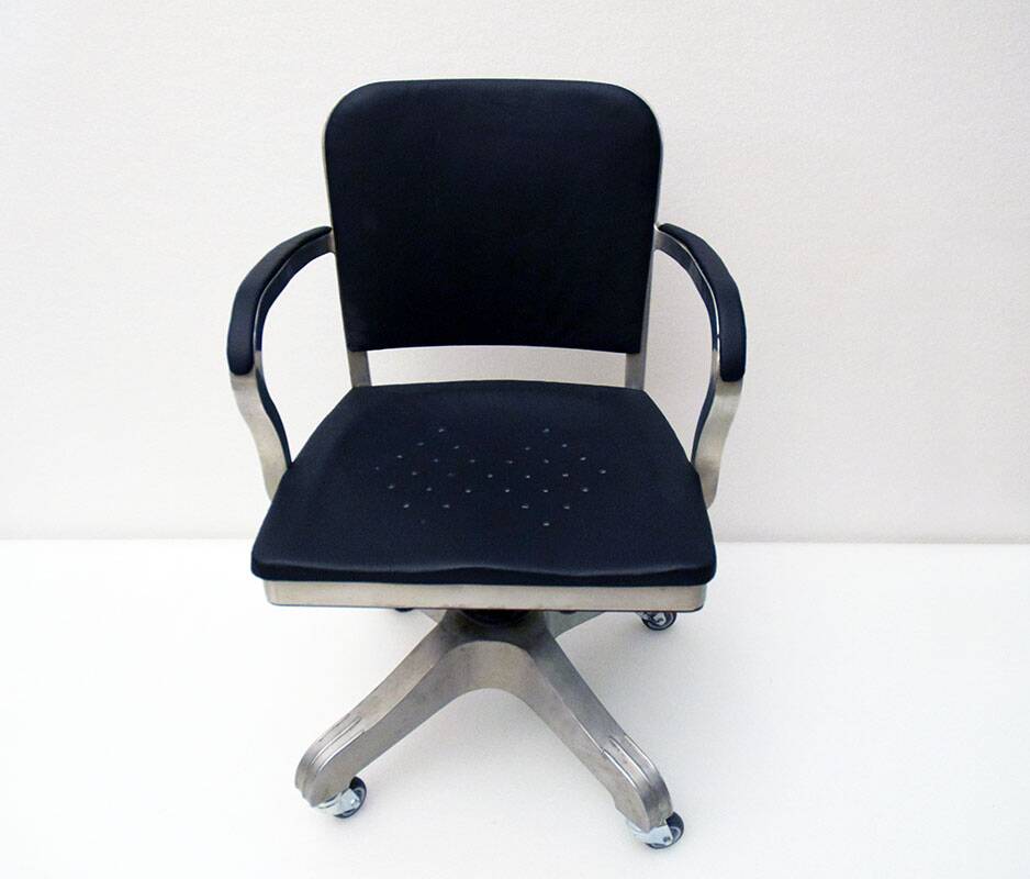 Gio Ponti office armchair for Montecatini Milano, 1938