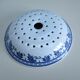 Old ceramic drainer blue décor