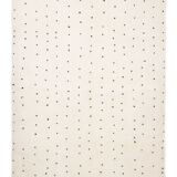 Carpet berbere beni ourain ecru with black dots 220 x 175 cm