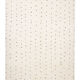 Carpet berbere beni ourain ecru with black dots 220 x 175 cm