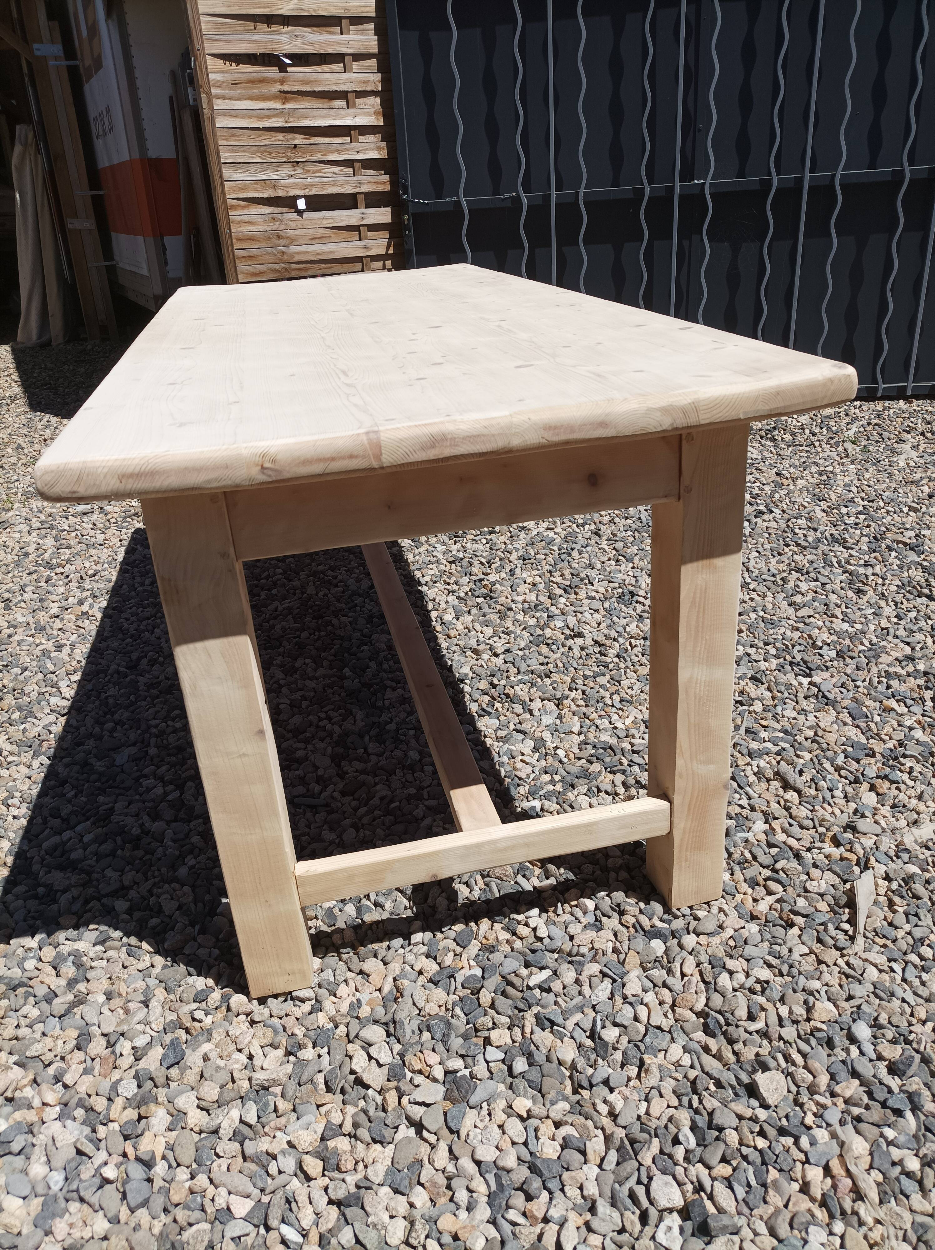 Fir farmhouse table