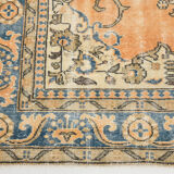 6x9 Antique Turkish Vintage Rug, 180x285Cm