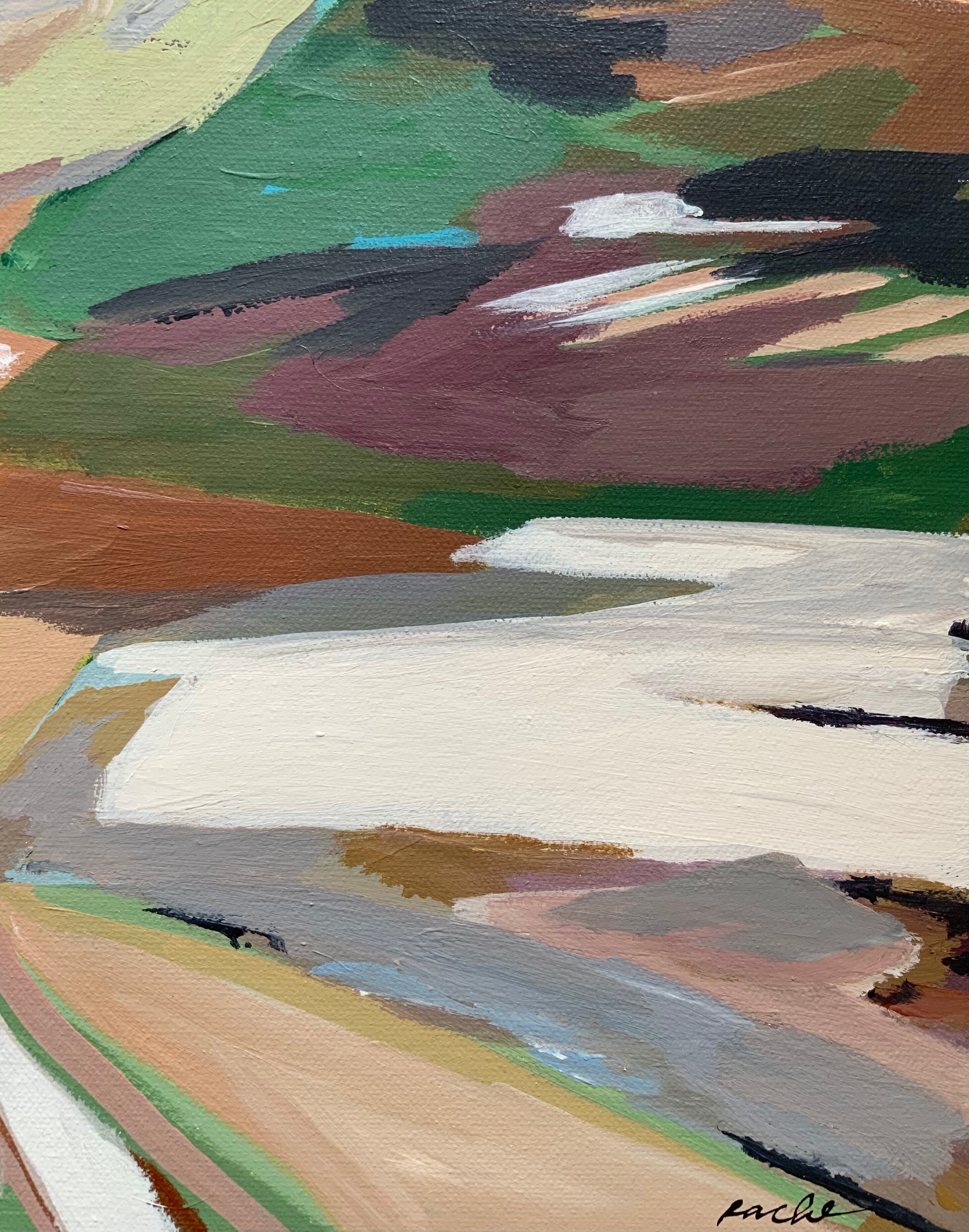 At dusk in the hills