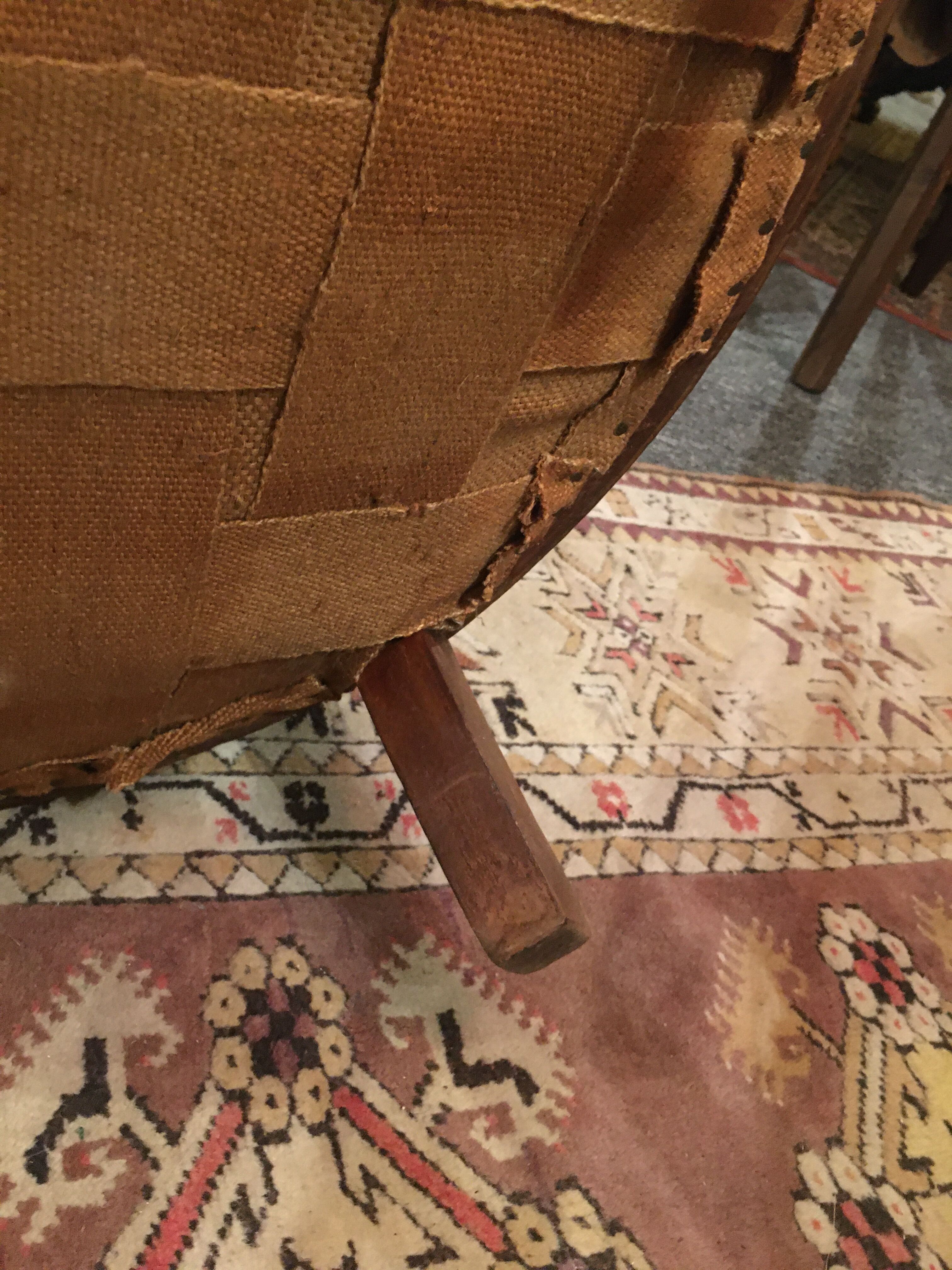 Tonneau Chair, Art-Deco, Dlg Paul Follot, circa 1925