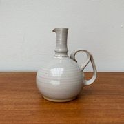 Mid-century Icelandic ceramic carafe by Sigurdar Haukssonar for Handunnid Pottery Iceland, 1960s.