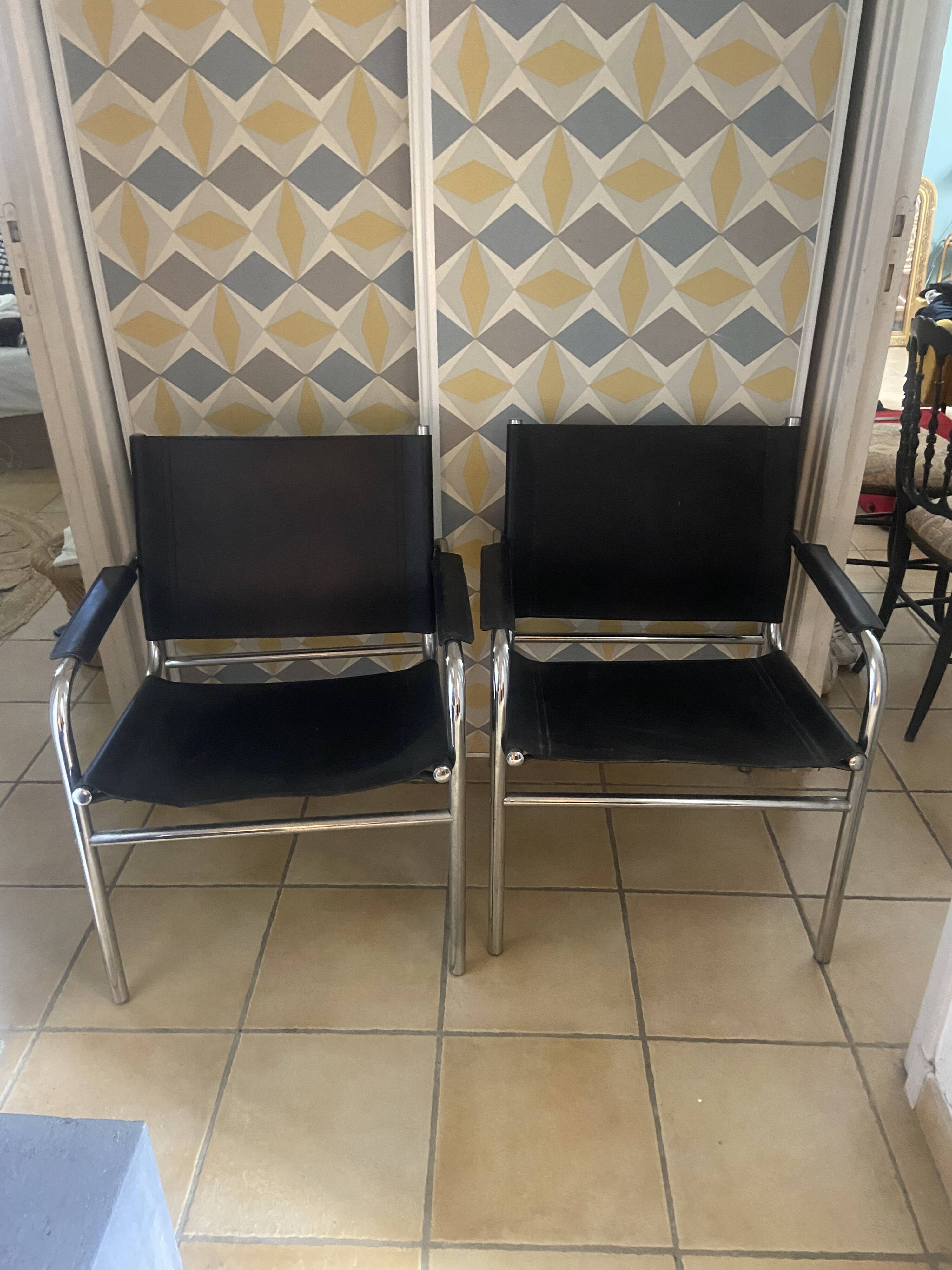Pair of Klinte Ikea armchairs by Tord Bjorklund 80s