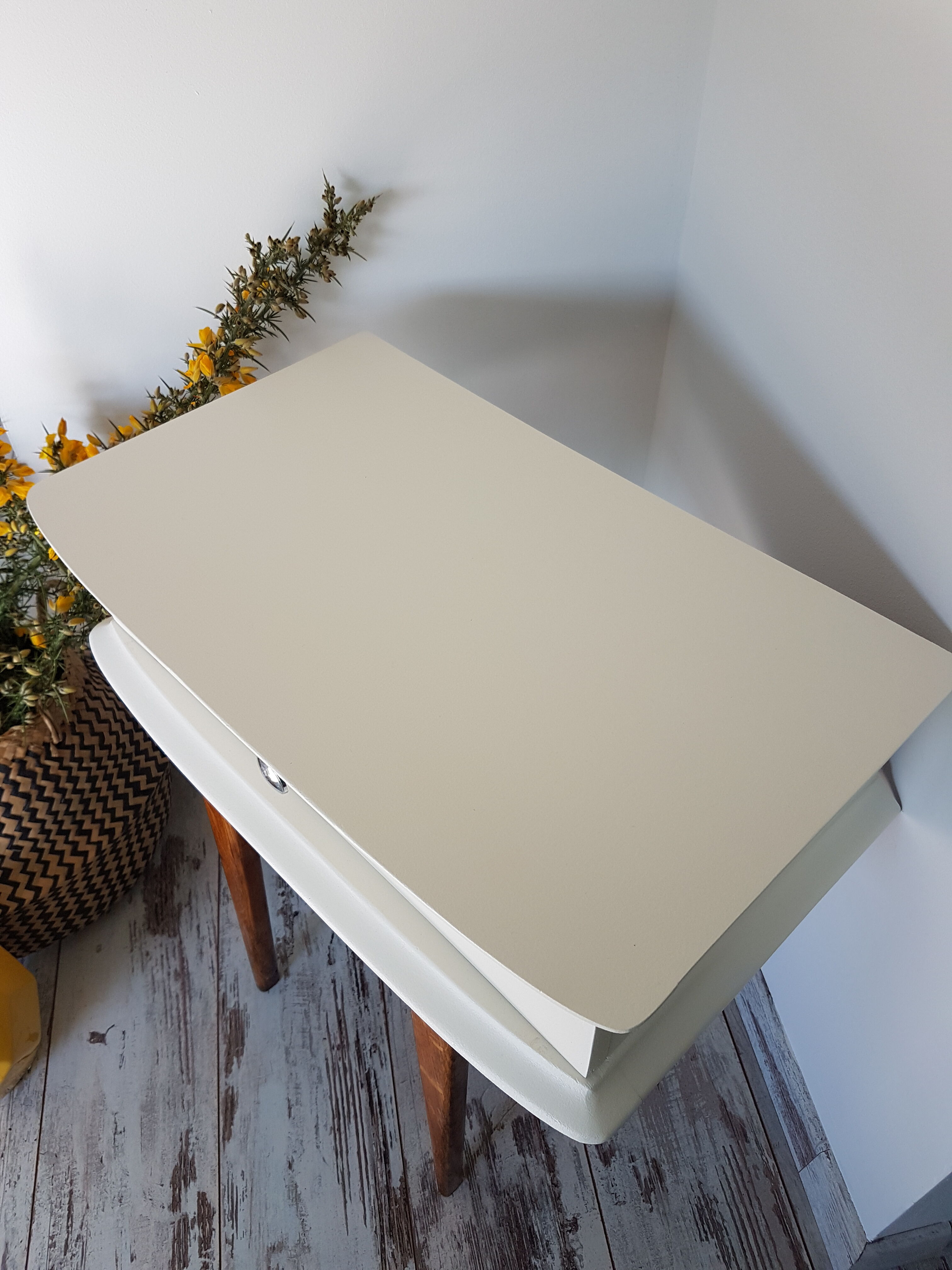 Vintage bedside table