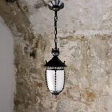 Wrought iron lantern, France, 1950s