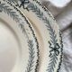 12 "Chinon" ironstone dessert plates from Choisy le Roi