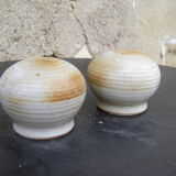 Sel et poivre en grès du marais