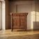 Carved Wooden Cabinet, Ornate Antique Style, 20th Century, European