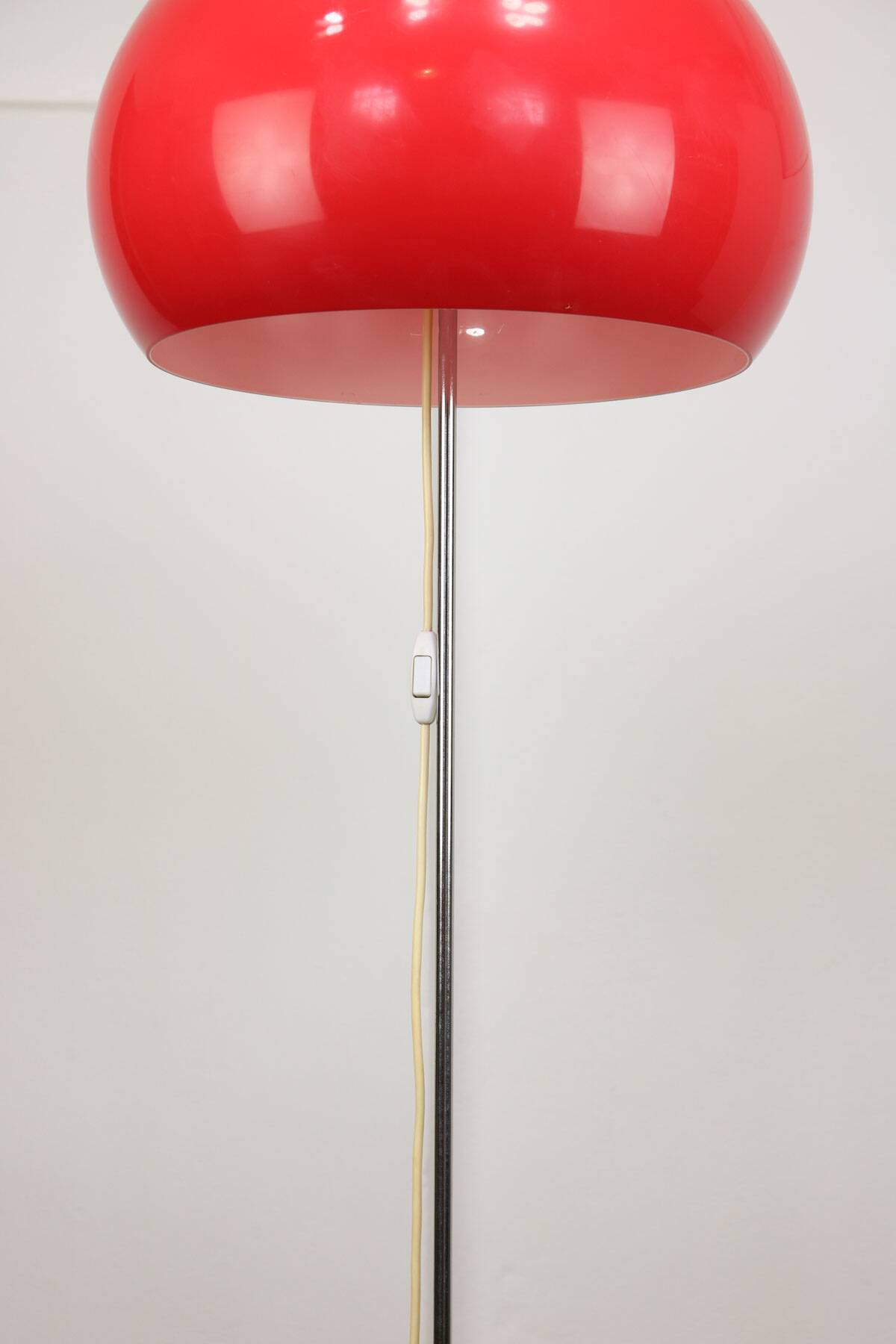 Large Space Age Lucerna Floor Lamp by Luigi Massoni for Guzzini, 1960s
