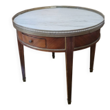 Louis XVI style low pedestal table