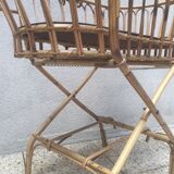 Wicker cradle