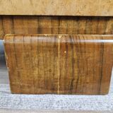 Art decò sideboard in thuja and walnut