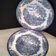 2 Churchill English porcelain dinner plates