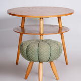 Tabouret du milieu du siècle fabriqué dans les années 1950 en Tchéquie