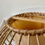 Rattan hanging lamp
