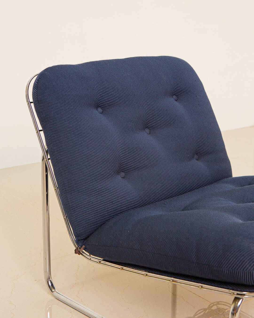 Pair of blue "666" armchairs by Kho Liang for Artifort 70's