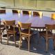 Vintage Baumann Scandinavian oval table - 1960s