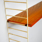 Vintage wall shelf with two shelves