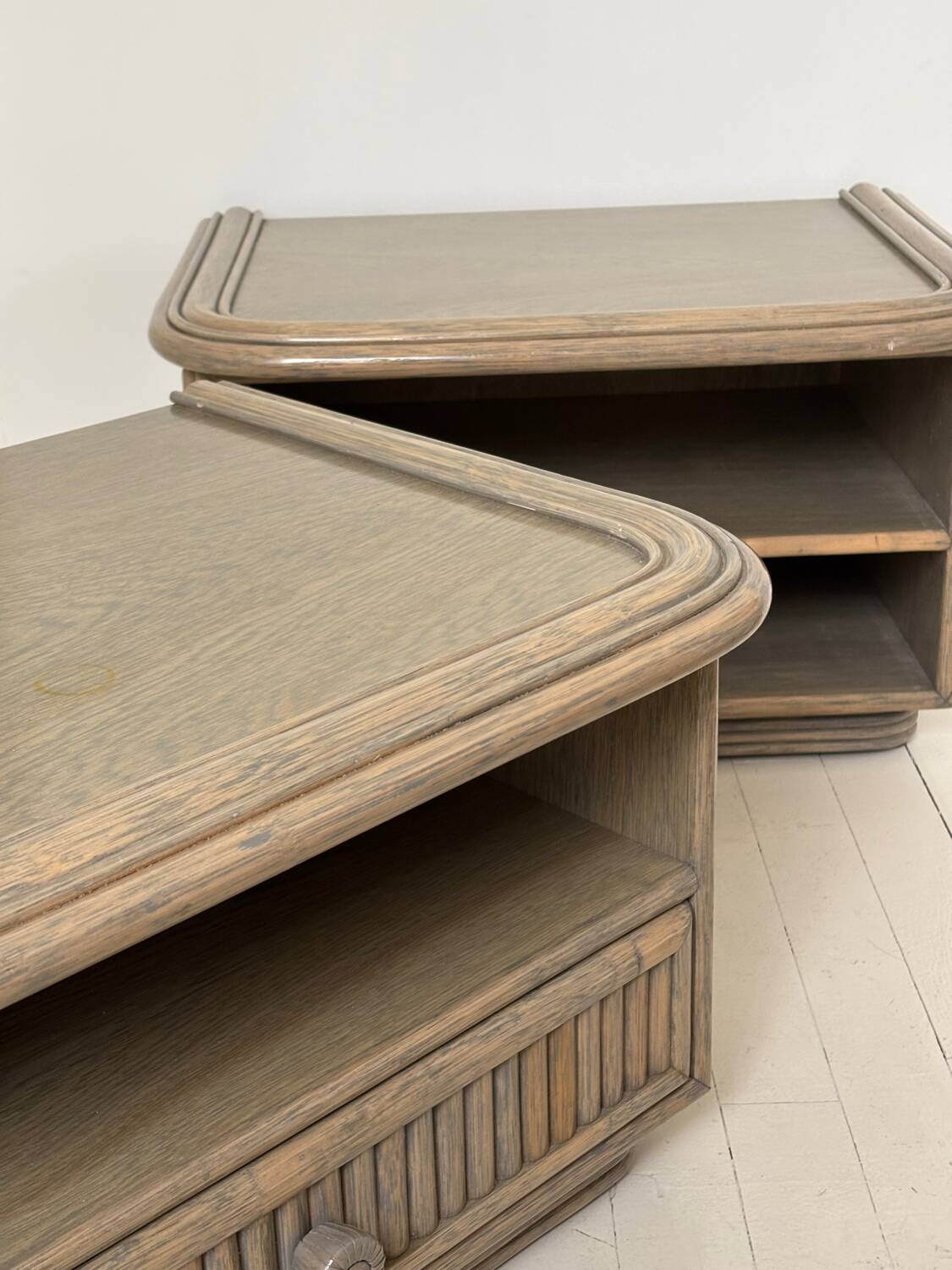 Vintage Maugrion bedside tables