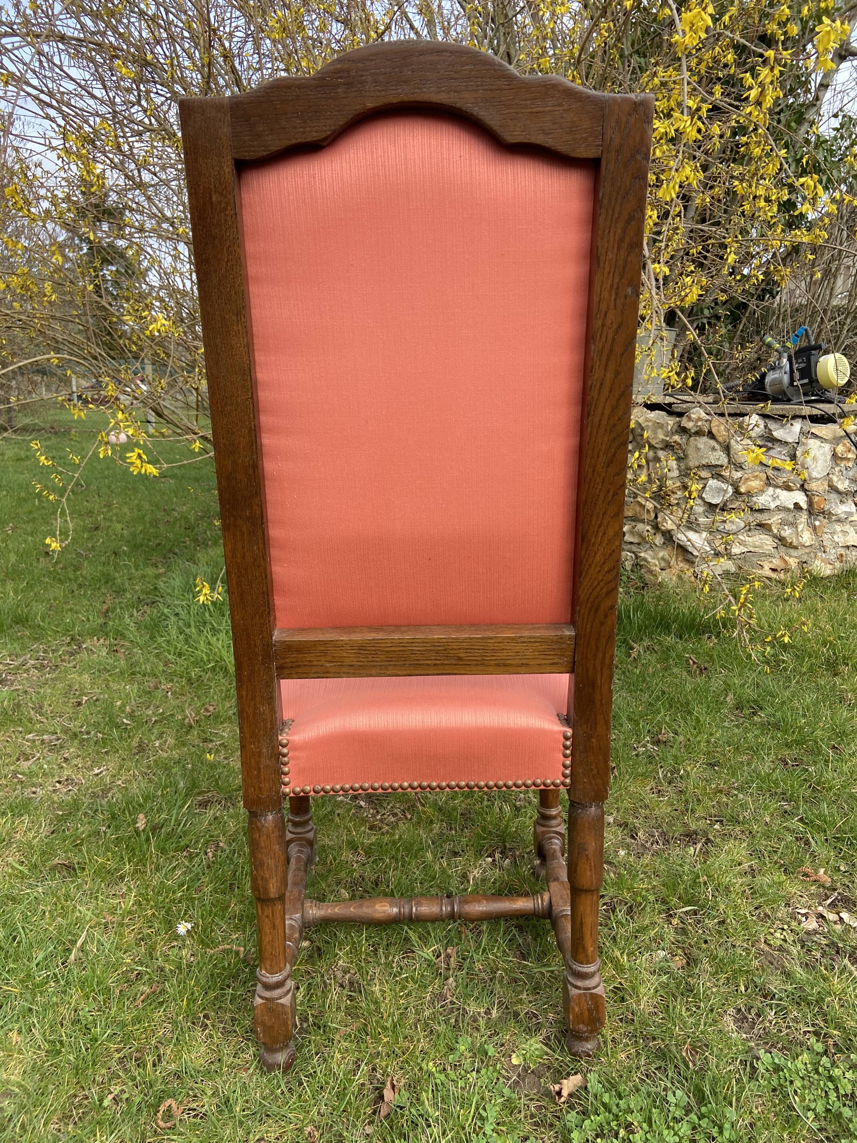 Louis XV style chair sheep bone