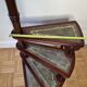 Victorian style mahogany style library staircase circa 1900, 118 cm