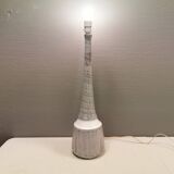 Large floor/table lamp in ceramic, from Danish Dissing ceramic