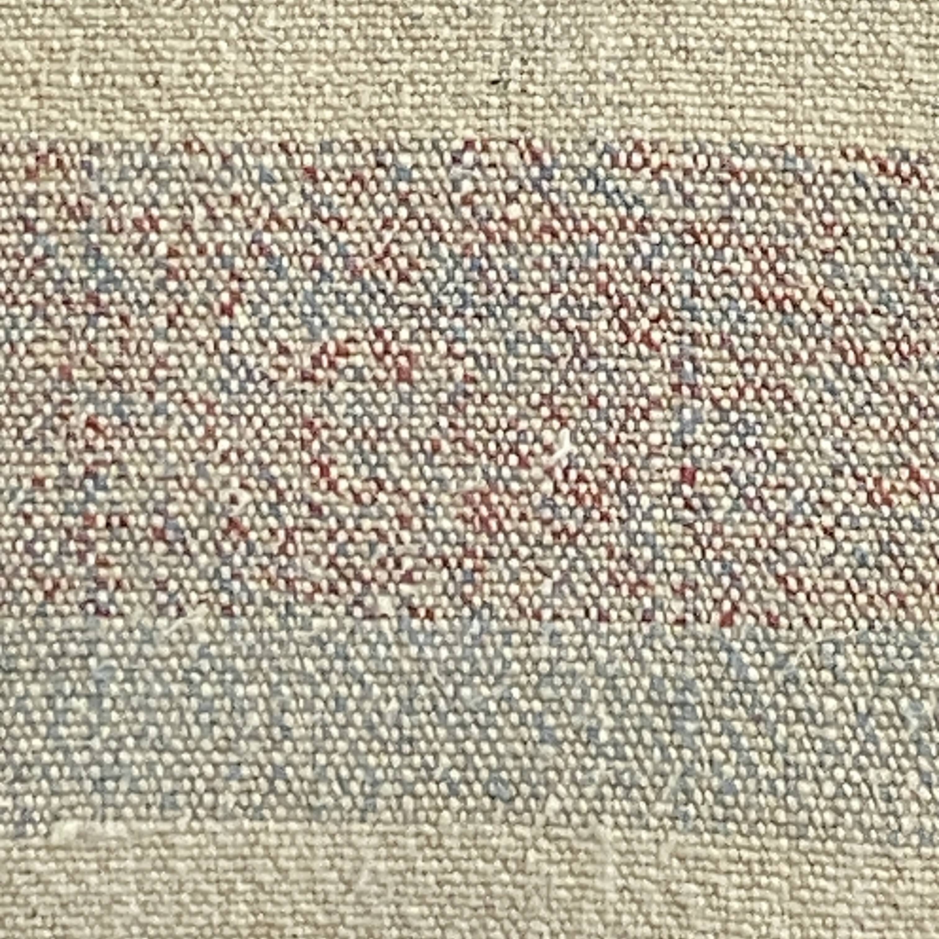 Coussin en toile ancienne style Kilim