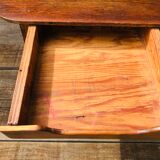 Table d'appoint vintage en bois , circa 50's