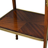 Mahogany and rosewood table
