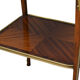 Mahogany and rosewood table