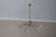 Elliptical brass and glass 10-arm chandelier, 1950s