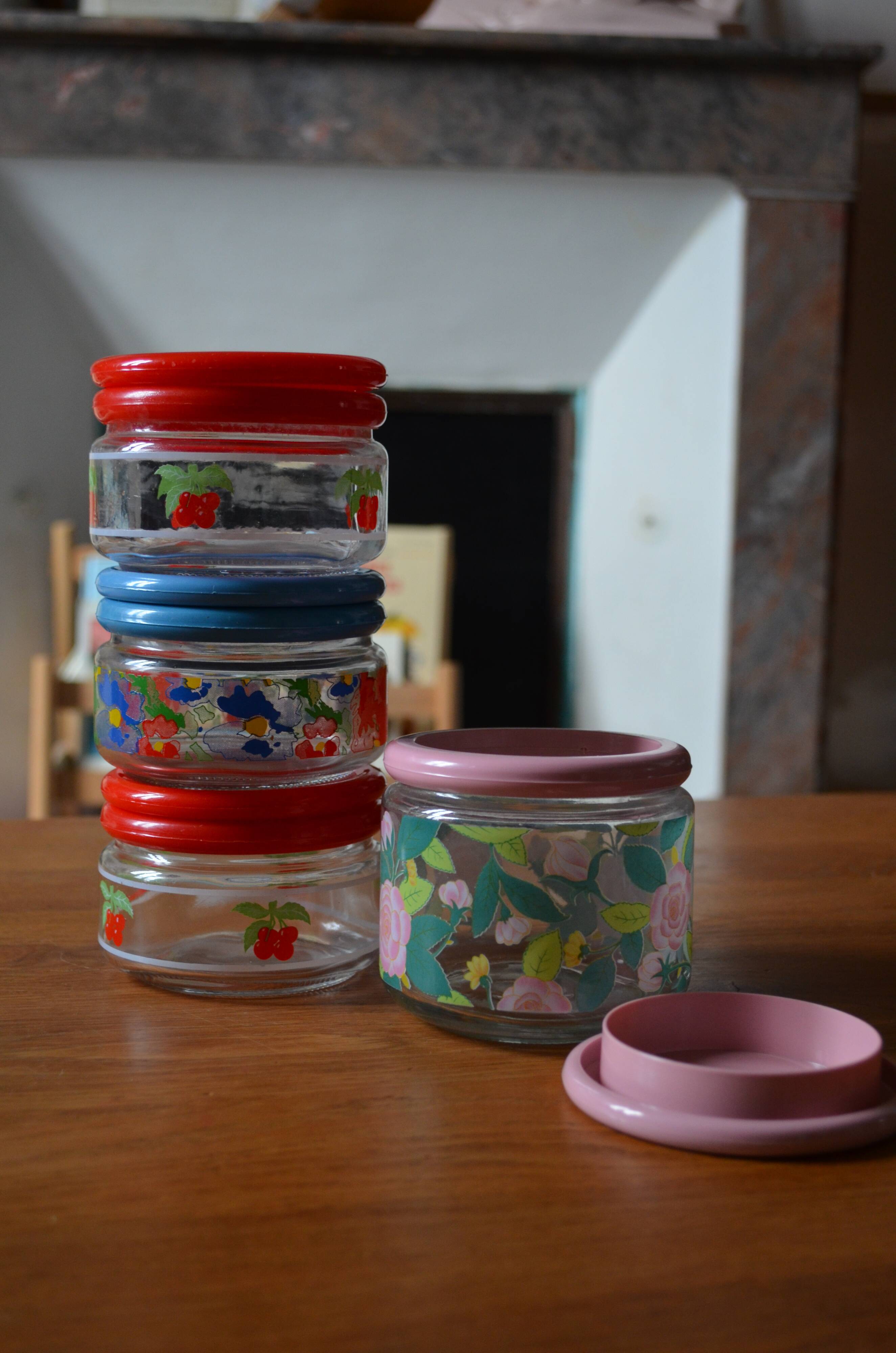 Quartet of hermetic jars