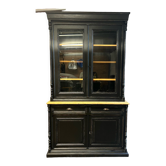Buffet vaisselier noir