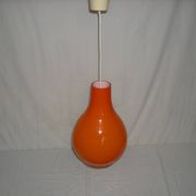 Suspension Goutte orange des années 70