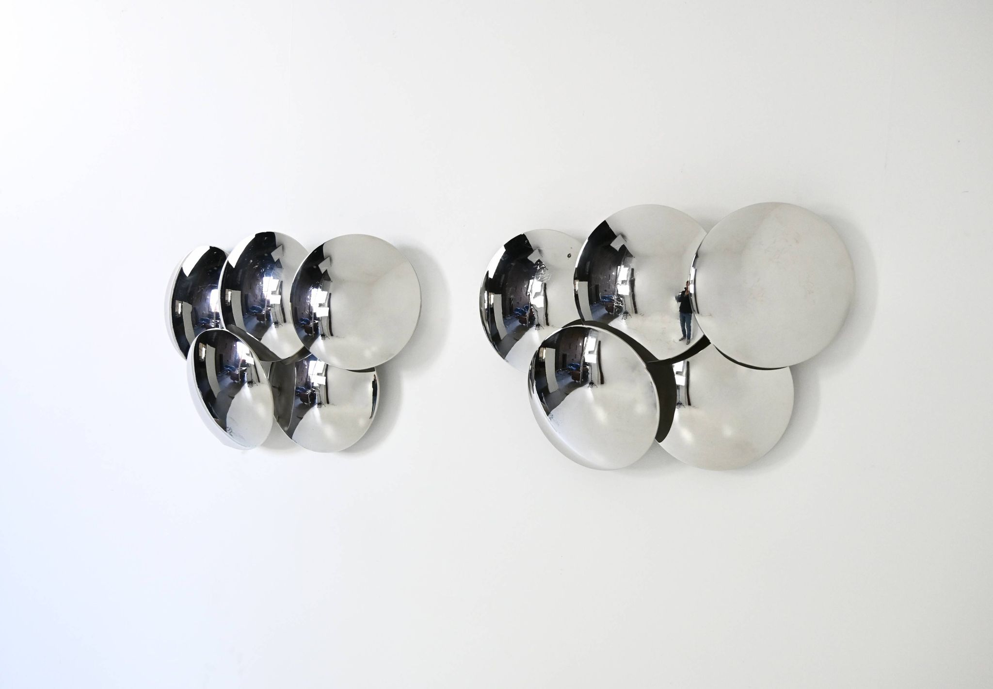 Paire d'Appliques par Goffredo Reggiani pour Reggiani, années 1970