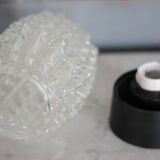 Vintage lamp, RZB Leuchten ceiling light in pineapple-shaped glass